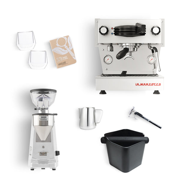 La Marzocco Linea Mini Home Espresso Kit - White